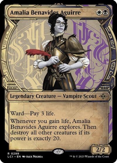 Amalia Benavides Aguirre Showcase The Lost Caverns of Ixalan Magic card