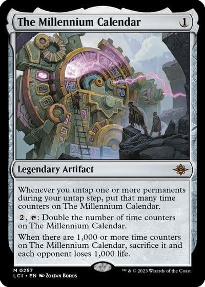 The Millennium Calendar The Lost Caverns of Ixalan Magic card