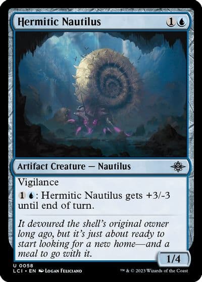 Hermitic Nautilus The Lost Caverns of Ixalan Magic card