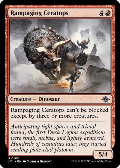 Rampaging Ceratops The Lost Caverns of Ixalan Magic card