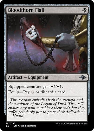 Bloodthorn Flail The Lost Caverns of Ixalan Magic card