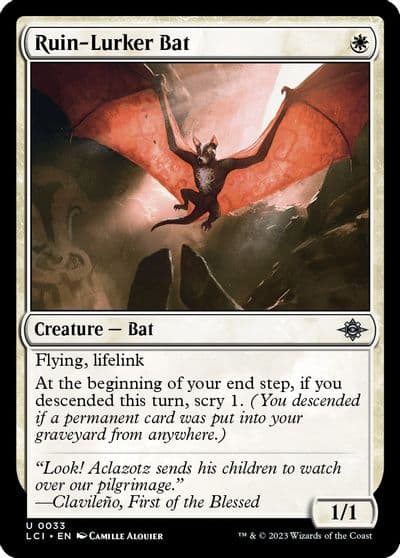 Ruin Lurker Bat The Lost Caverns of Ixalan Magic card