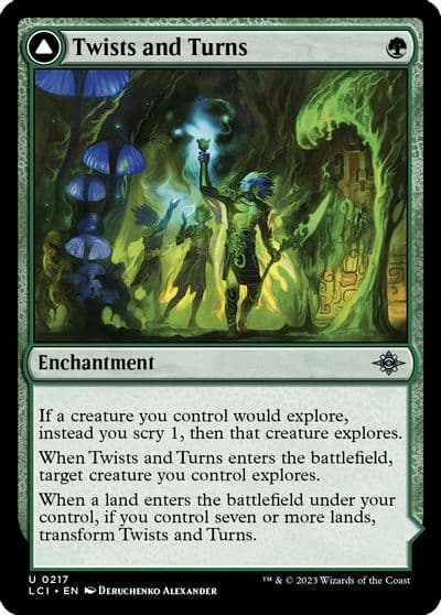 Twists and Turns The Lost Caverns of Ixalan Magic card