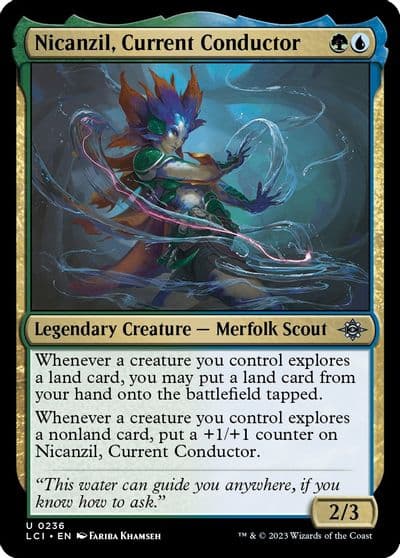 Nicanzil Current Conductor The Lost Caverns of Ixalan Magic card