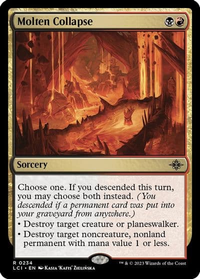 Molten Collapse The Lost Caverns of Ixalan Magic card