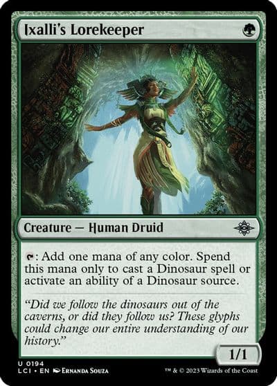 Ixallis Lorekeeper The Lost Caverns of Ixalan Magic card