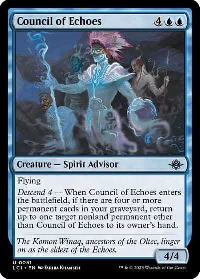 Council of Echoes The Lost Caverns of Ixalan Magic card