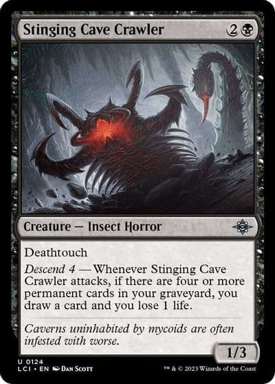 Stinging Cave Crawler The Lost Caverns of Ixalan Magic card