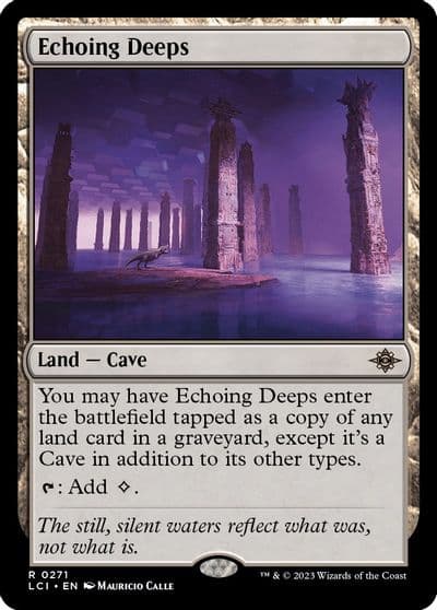 Echoing Deeps The Lost Caverns of Ixalan Magic card