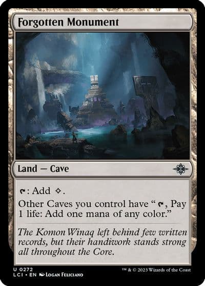 Forgotten Monument The Lost Caverns of Ixalan Magic card