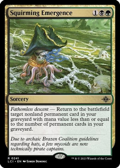 Squirming Emergence The Lost Caverns of Ixalan Magic card