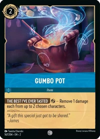 Gumbo Pot Rise of the Floodborn Lorcana card