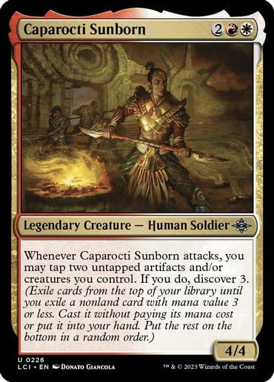 Caparocti Sunborn The Lost Caverns of Ixalan Magic card