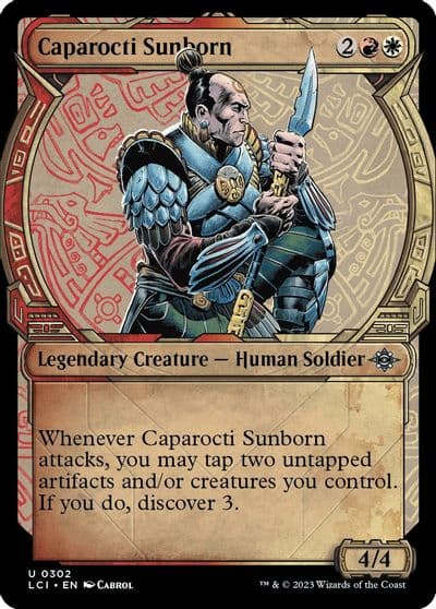 Caparocti Sunborn Showcase The Lost Caverns of Ixalan Magic card