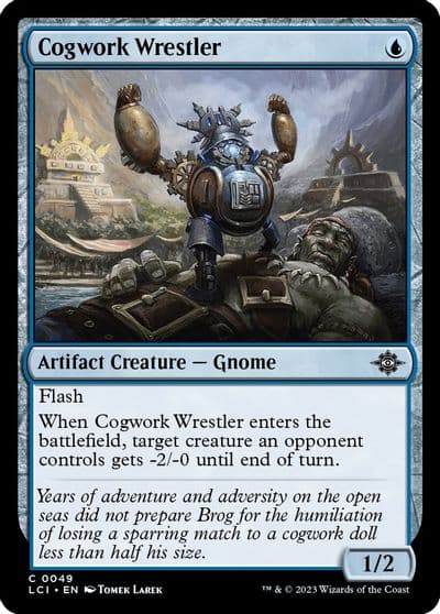 Cogwork Wrestler The Lost Caverns of Ixalan Magic card