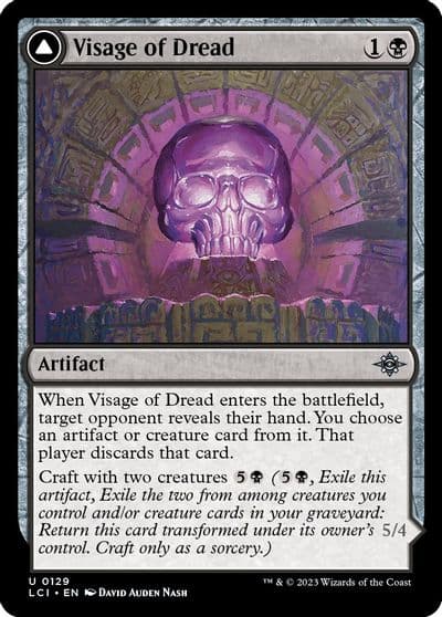 Visage of Dread The Lost Caverns of Ixalan Magic card