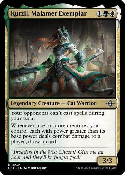 Kutzil Malamet Exemplar The Lost Caverns of Ixalan Magic card