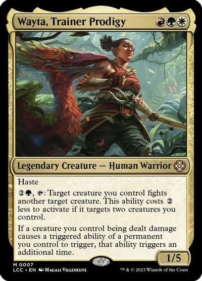 Wayta Trainer Prodigy Commander: The Lost Caverns of Ixalan Magic card
