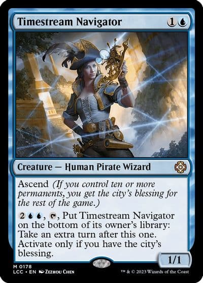 Timestream Navigator Commander: The Lost Caverns of Ixalan Magic card