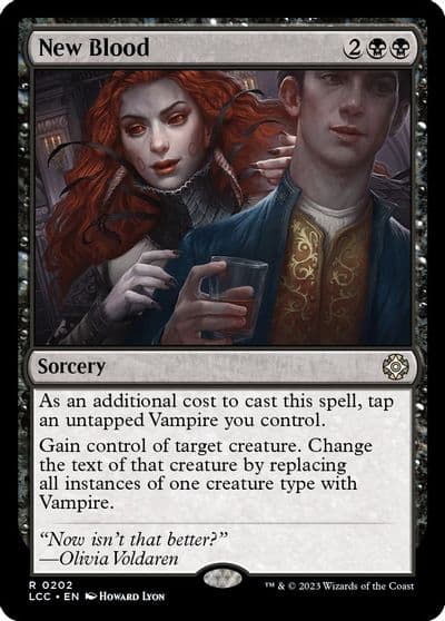 New Blood Commander: The Lost Caverns of Ixalan Magic card