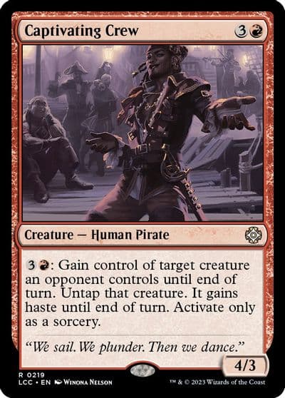Captivating Crew Commander: The Lost Caverns of Ixalan Magic card
