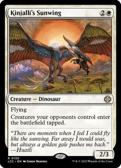Kinjallis Sunwing Commander: The Lost Caverns of Ixalan Magic card