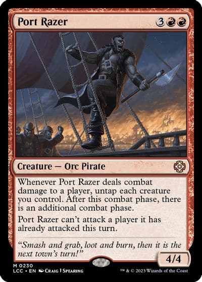 Port Razer Commander: The Lost Caverns of Ixalan Magic card
