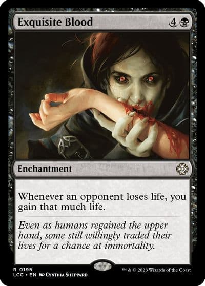 Exquisite Blood Commander: The Lost Caverns of Ixalan Magic card