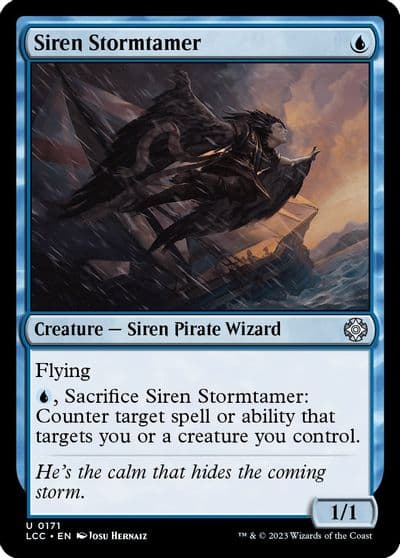 Siren Stormtamer Commander: The Lost Caverns of Ixalan Magic card