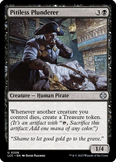 Pitiless Plunderer Commander: The Lost Caverns of Ixalan Magic card