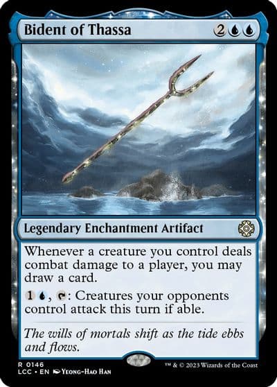 Bident of Thassa Commander: The Lost Caverns of Ixalan Magic card