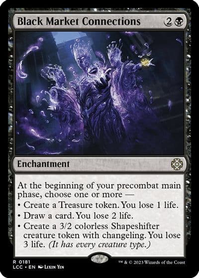 Black Market Connections Commander: The Lost Caverns of Ixalan Magic card
