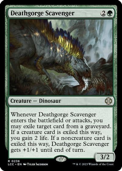 Deathgorge Scavenger Commander: The Lost Caverns of Ixalan Magic card