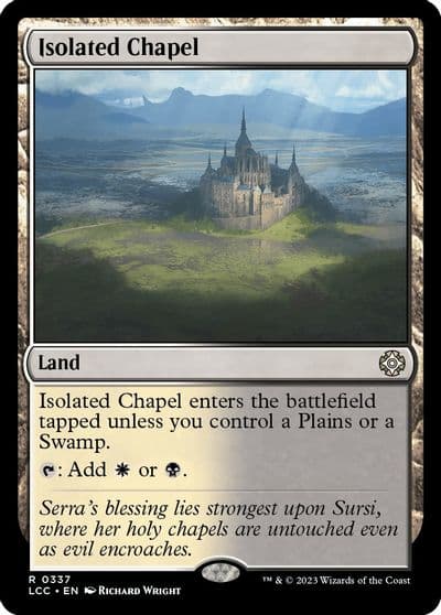 Isolated Chapel Commander: The Lost Caverns of Ixalan Magic card
