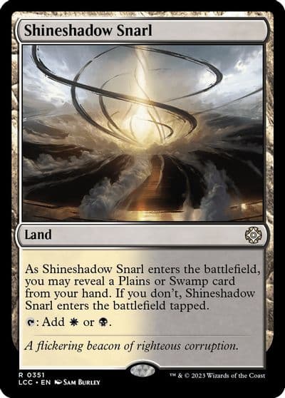 Shineshadow Snarl Commander: The Lost Caverns of Ixalan Magic card