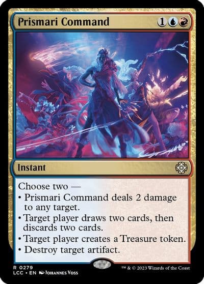 Prismari Command Commander: The Lost Caverns of Ixalan Magic card