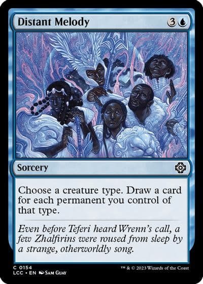 Distant Melody Commander: The Lost Caverns of Ixalan Magic card