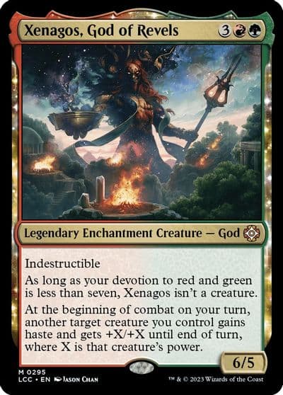 Xenagos God of Revels Commander: The Lost Caverns of Ixalan Magic card