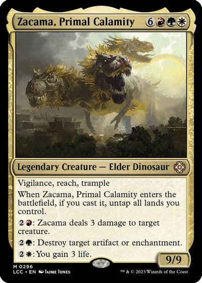 Zacama Primal Calamity Commander: The Lost Caverns of Ixalan Magic card