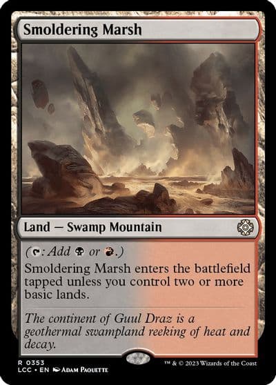 Smoldering Marsh Commander: The Lost Caverns of Ixalan Magic card