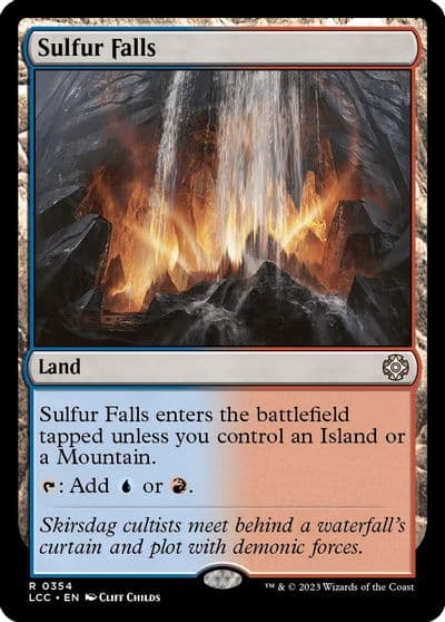 Sulfur Falls Commander: The Lost Caverns of Ixalan Magic card