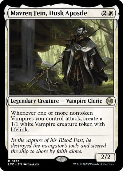 Mavren Fein Dusk Apostle Commander: The Lost Caverns of Ixalan Magic card