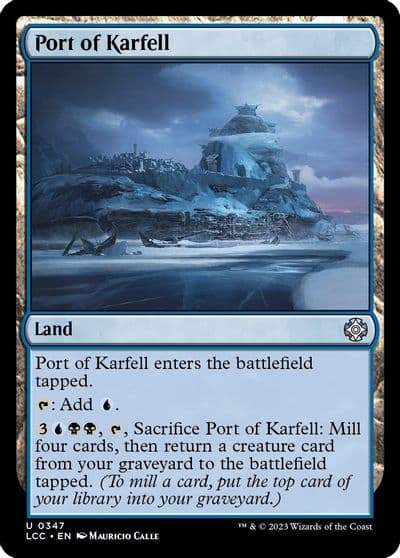 Port of Karfell Commander: The Lost Caverns of Ixalan Magic card