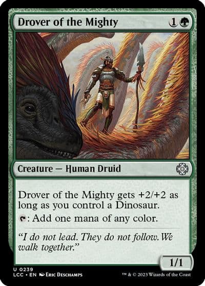Drover of the Mighty Commander: The Lost Caverns of Ixalan Magic card