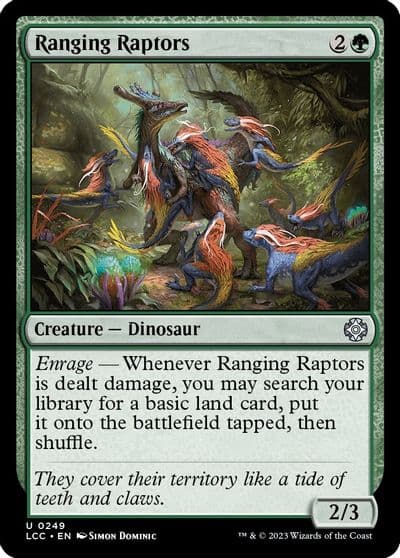 Ranging Raptors Commander: The Lost Caverns of Ixalan Magic card