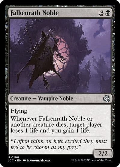 Falkenrath Noble Commander: The Lost Caverns of Ixalan Magic card