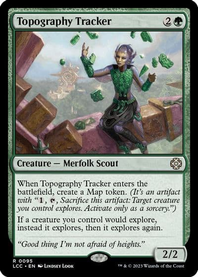 Topography Tracker Commander: The Lost Caverns of Ixalan Magic card