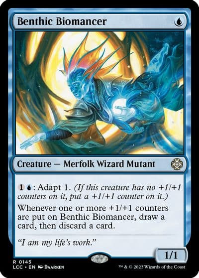 Benthic Biomancer Commander: The Lost Caverns of Ixalan Magic card