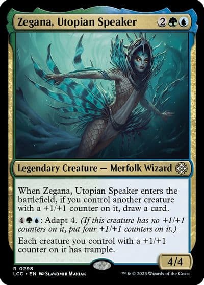 Zegana Utopian Speaker Commander: The Lost Caverns of Ixalan Magic card