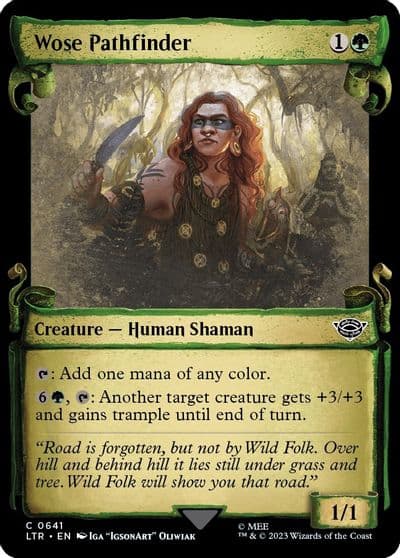 Wose Pathfinder Showcase Scrolls Universes Beyond: The Lord of the Rings: Tales of Middle-earth Magic card